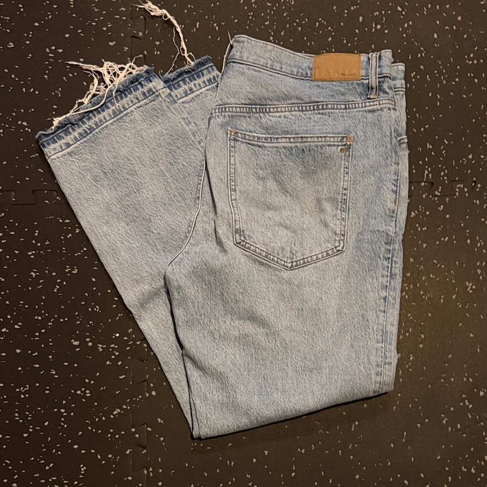 Madewell Light Blue Straight Leg Jeans